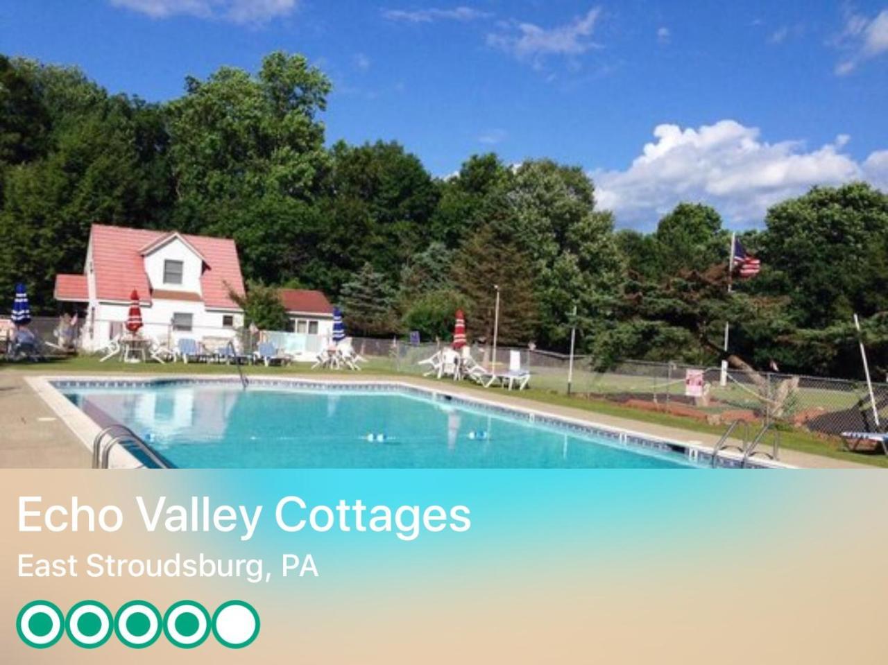 Echo Valley Cottages Coolbaugh エクステリア 写真